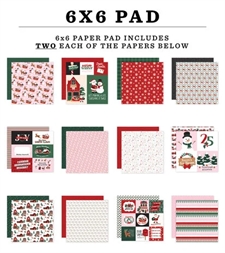 Echo Park Paper Pad 6x6" - North Pole Christmas